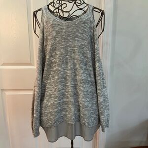 TORRID COLD SHOULDER SWEATER PLUS SIZE 2